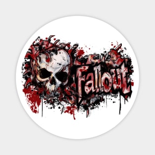 FallOut,Nuclear Explosion Graphic T-Shirt 04 Magnet